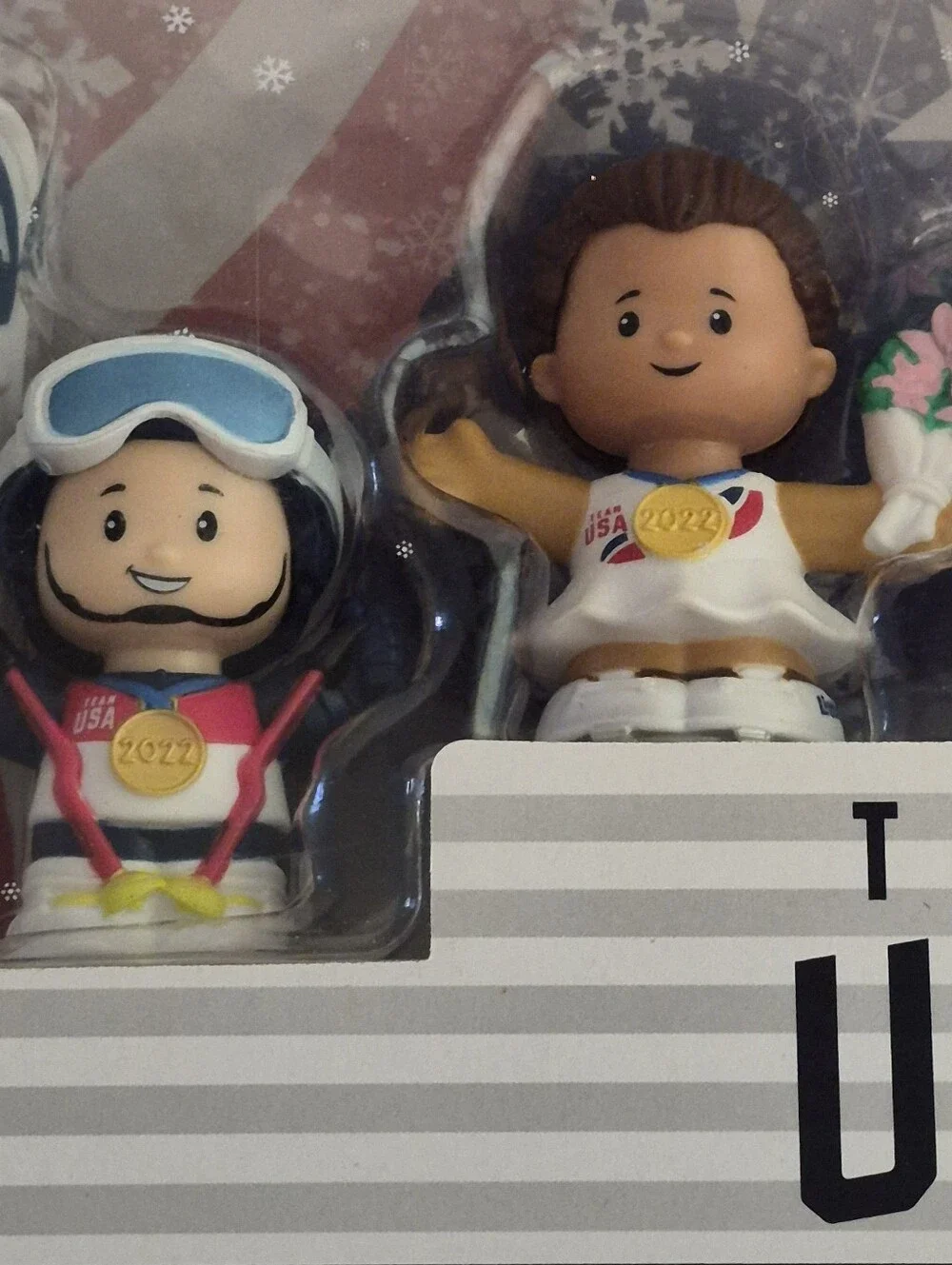 Fisher-Price Little People Collector Team USA 2022 Winter Sports Olympics Hockey